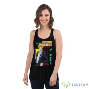 Colored Design Sasaki And Miyano Shirt - Women's Flowy Racerback Tank