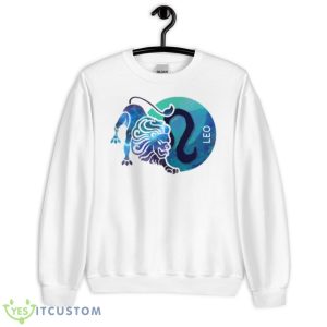 Colored Symbol Zodiac Sign Leo Shirt - Unisex Heavy Blend Crewneck Sweatshirt
