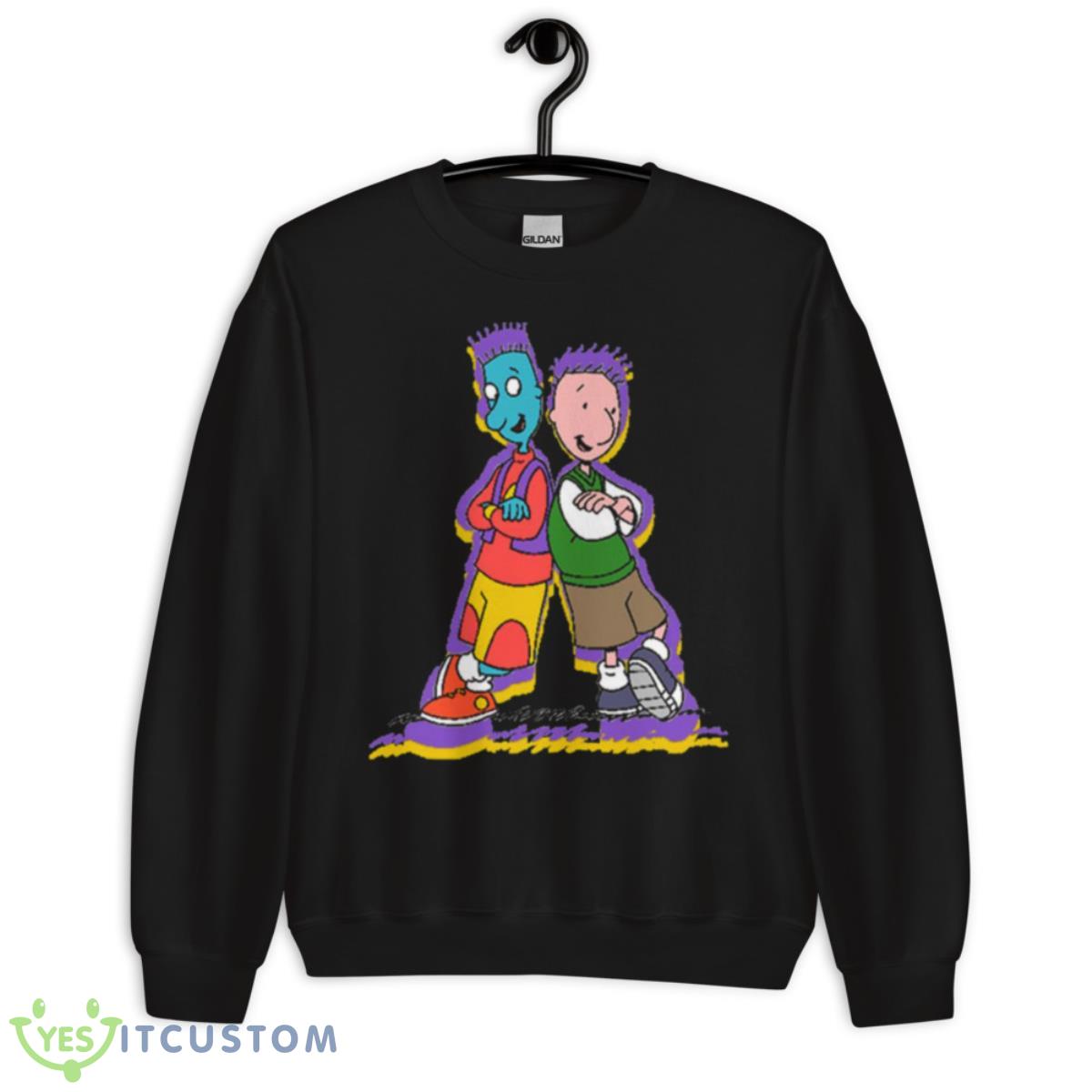 Colored Version Doug And Friends Shirt 3 Colored Version Doug And Friends Shirt - Unisex Crewneck Sweatshirt