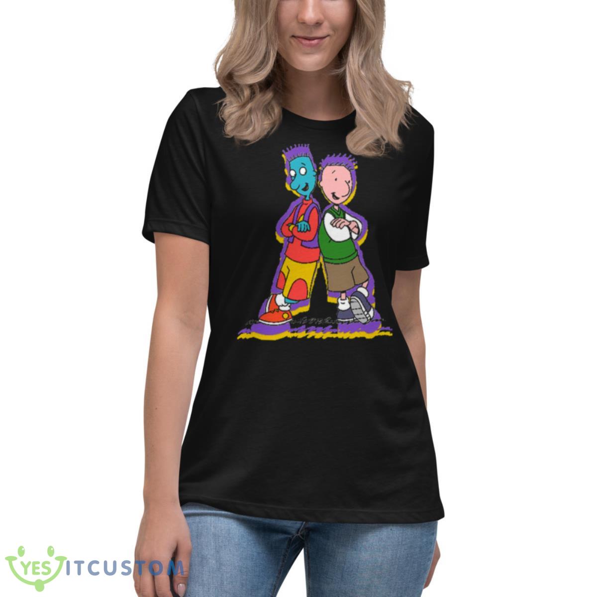 Colored Version Doug And Friends Shirt 6 Colored Version Doug And Friends Shirt - Women's Relaxed Short Sleeve Jersey Tee