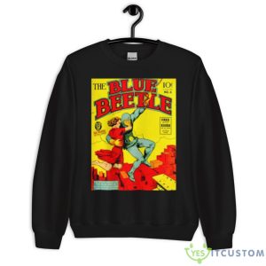 Comic Cover The First Blue Beetle Shirt - Unisex Crewneck Sweatshirt