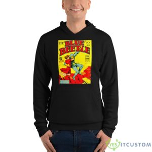 Comic Cover The First Blue Beetle Shirt - Unisex Fleece Pullover Hoodie