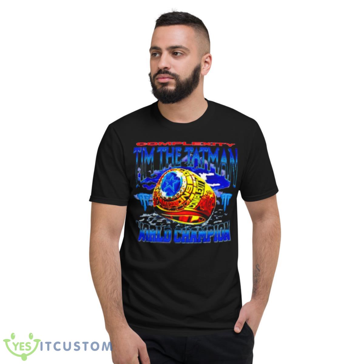 Complexity Timthetatman World Champion Shirt 2 Complexity Timthetatman World Champion Shirt - Short Sleeve T-Shirt