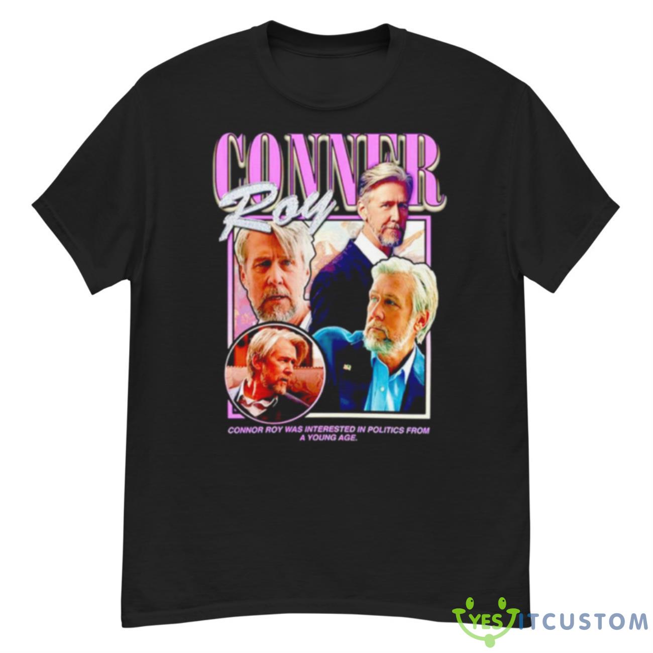 Connor Roy Connor Roy Was Interested In Politics From A Young Age Shirt 12 Connor Roy Connor Roy Was Interested In Politics From A Young Age Shirt - G500 Men’s Classic T-Shirt