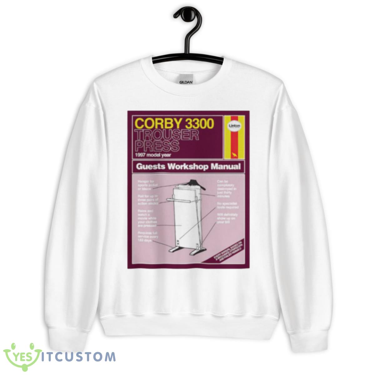 Corby 3300 Trouser Press Shirt 2 Corby 3300 Trouser Press Shirt - Unisex Heavy Blend Crewneck Sweatshirt
