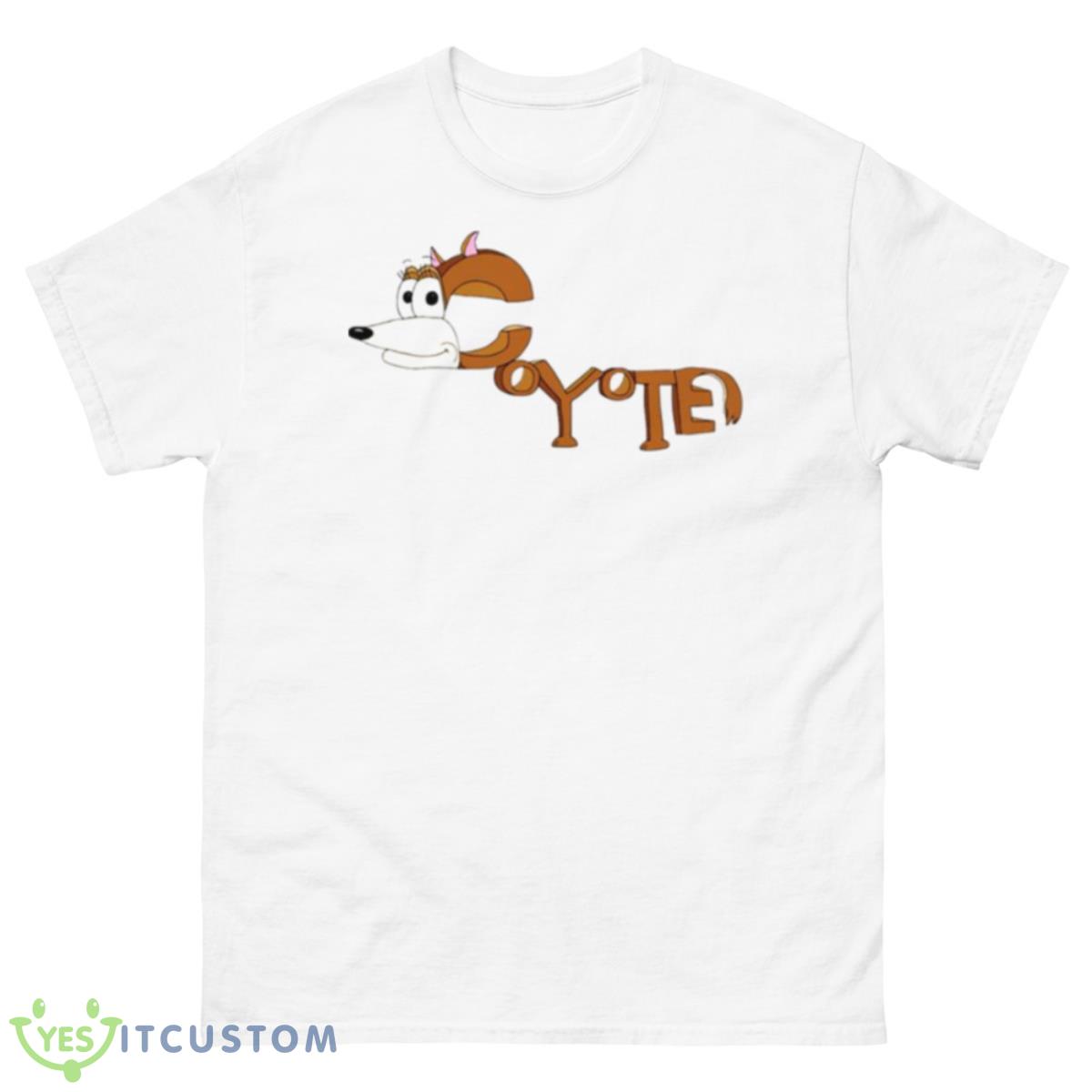 Coyote Wordworld Shirt 10 Coyote Wordworld Shirt - 500 Men’s Classic Tee Gildan