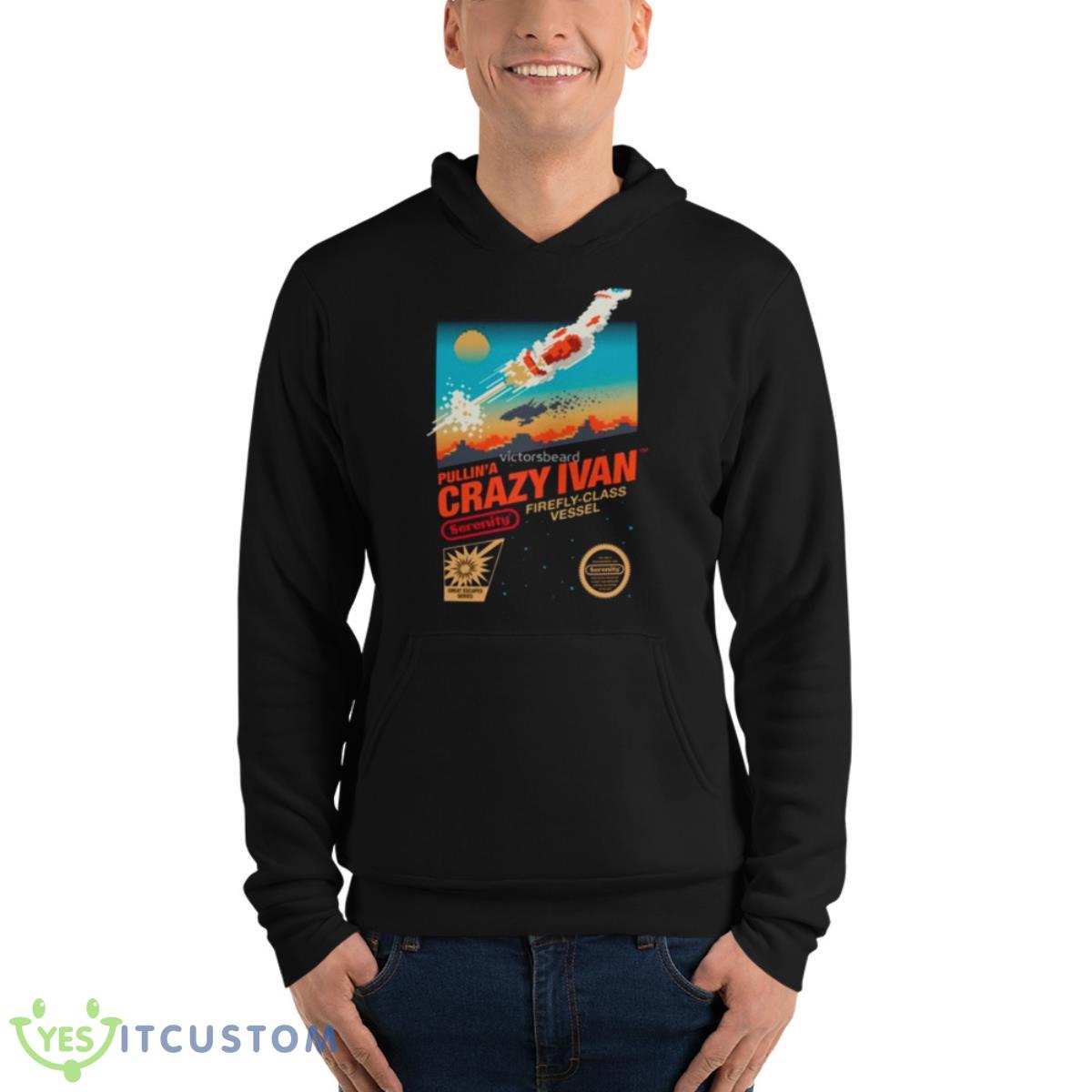 Crazy Ivan 90s Game Shirt 4 Crazy Ivan 90s Game Shirt - Unisex Fleece Pullover Hoodie