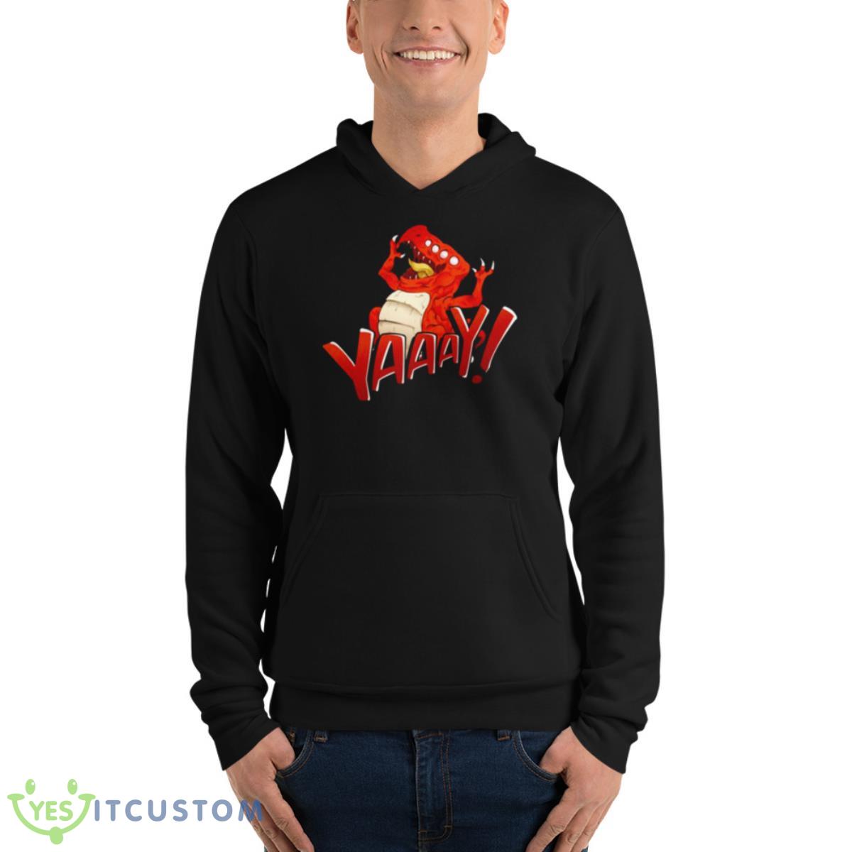 Crocomire’s Super Yay Super Metroid Shirt 4 Crocomire’s Super Yay Super Metroid Shirt - Unisex Fleece Pullover Hoodie