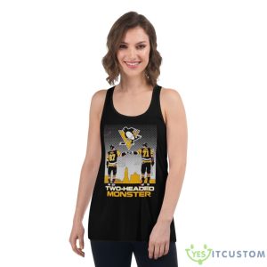 Crosby And Malkin Two Headed Monster Shirt 10 Crosby And Malkin Two Headed Monster Shirt - Women's Flowy Racerback Tank