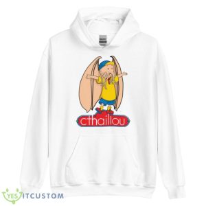 Cthulhu Caillou Funny Design Shirt - Unisex Heavy Blend Hooded Sweatshirt
