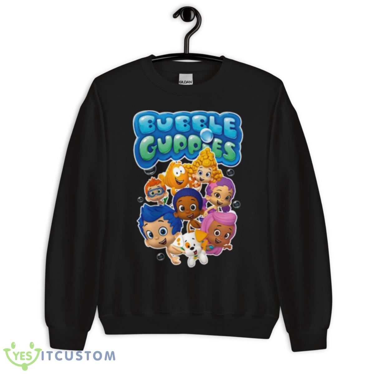 Cute Bubble Guppies Team Shirt 3 Cute Bubble Guppies Team Shirt - Unisex Crewneck Sweatshirt