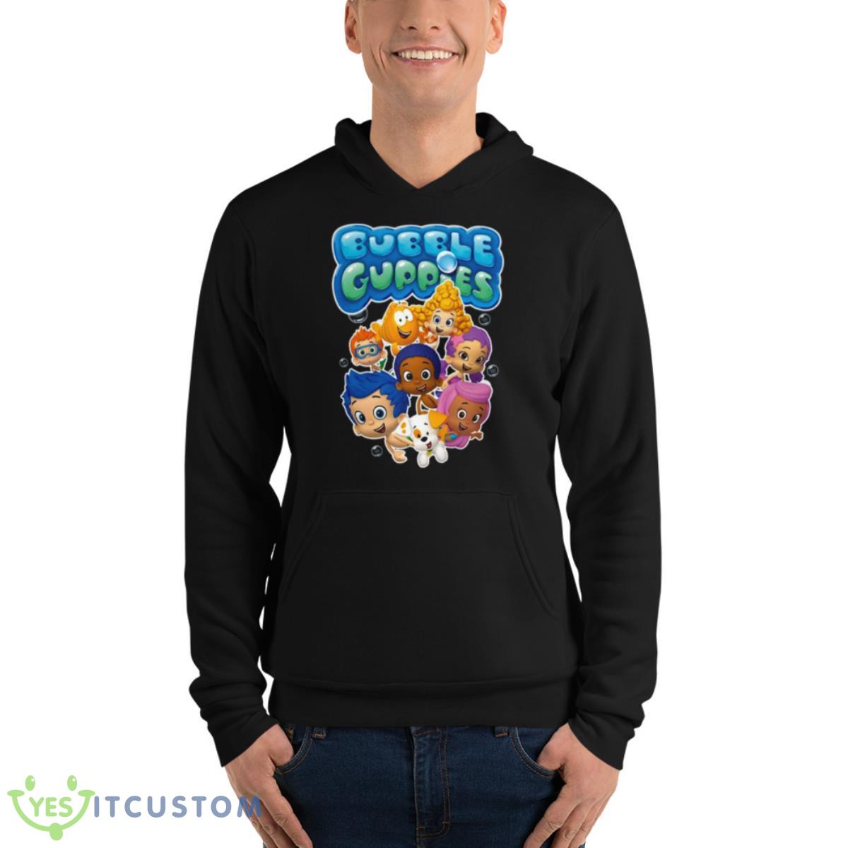 Cute Bubble Guppies Team Shirt 4 Cute Bubble Guppies Team Shirt - Unisex Fleece Pullover Hoodie