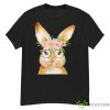Cute Bunny Leopard Sunglasses Flowers Girls Women Easter Day Shirt - G500 Men’s Classic T-Shirt