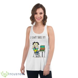 Cute Design Big Nate Funny Comics Shirt - Women's Flowy Racerback Tank