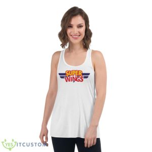 Cute Logo Cartoon Super Wings Shirt - Women's Flowy Racerback Tank