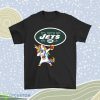 Dabbing Hip Hop Unicorn Dab With New York Jets Football Men Women Shirt Product Photo 1