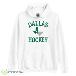 Dallas Stars Hockey Distressed Shirt - Unisex Heavy Blend Hooded Sweatshirt