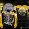 Damn Right I Am A Pittsburgh Steelers Fan Now And Forever Skull Hoodie 3D Product Photo 1