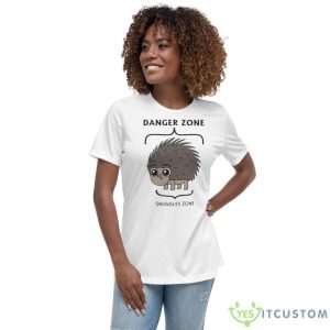 Danger Zone Snuggles Zone Shirt - Women's Relaxed Short Sleeve Jersey Tee