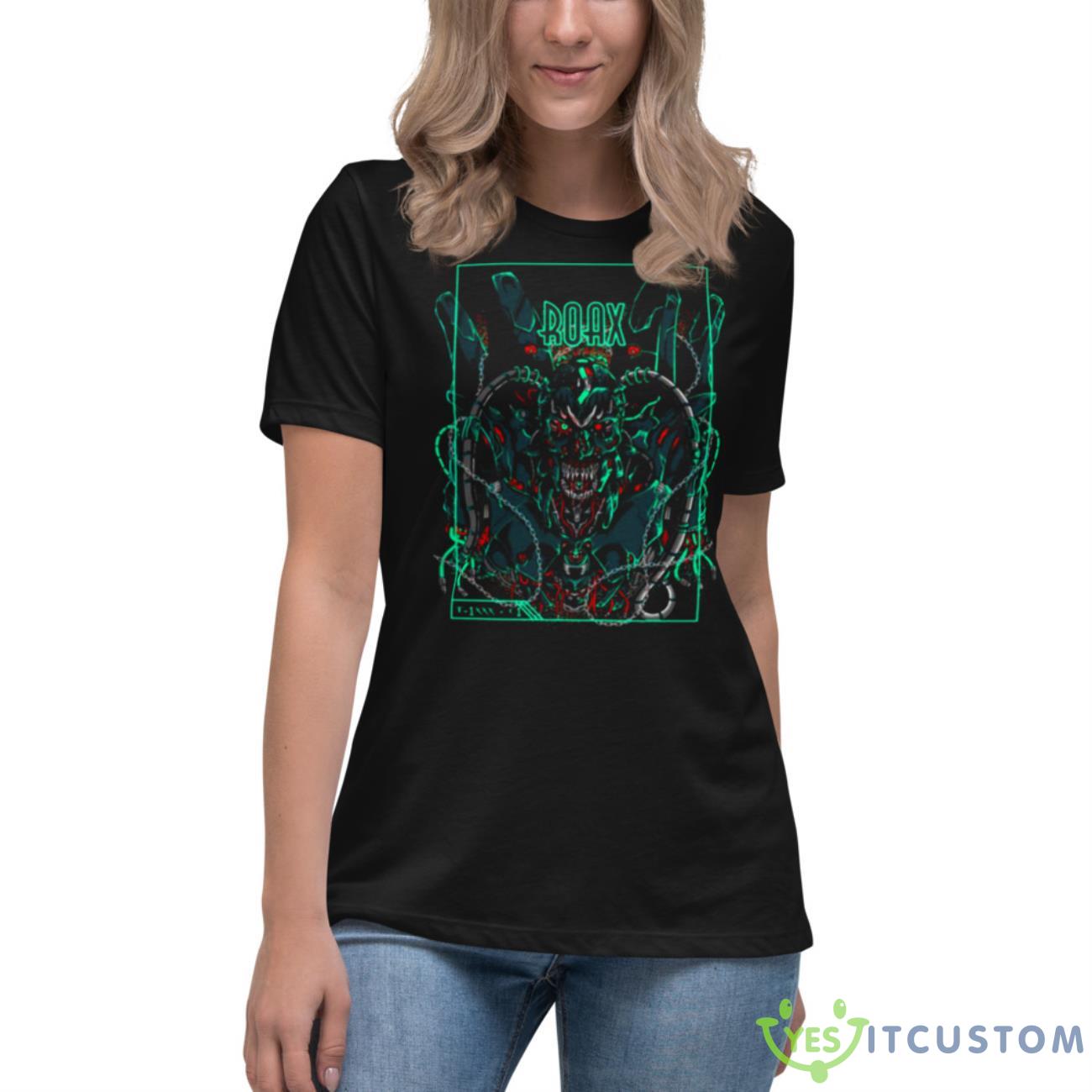 Dark Machine Roax Shirt 6 Dark Machine Roax Shirt - Women's Relaxed Short Sleeve Jersey Tee