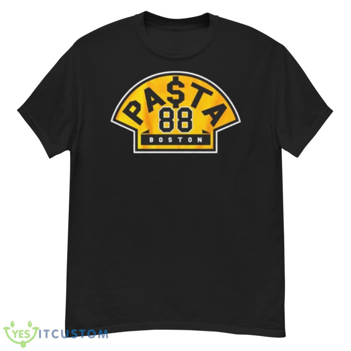 David Pastrnak Pasta Boston Shirt 12 David Pastrnak Pasta Boston Shirt - G500 Men’s Classic T-Shirt
