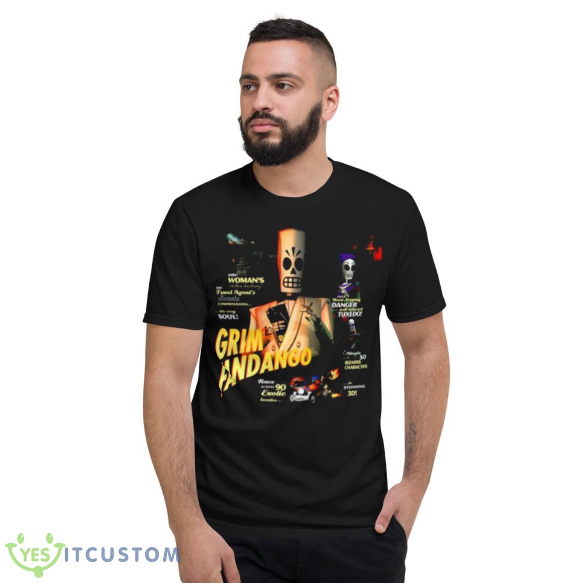 Day Of The Dead Vintage Grim Fandango Shirt 13 Day Of The Dead Vintage Grim Fandango Shirt - Short Sleeve T-Shirt