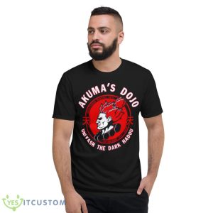 Demon Dojo Akuma Street Fighter Round Logo Shirt - Short Sleeve T-Shirt