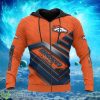 Denver Broncos Zip Orange Type Hoodies Print Full Product Photo 1
