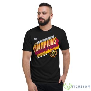 Denver Nuggets Destination Playoff 2023 Northwest Division Champions Shirt - Short Sleeve T-Shirt