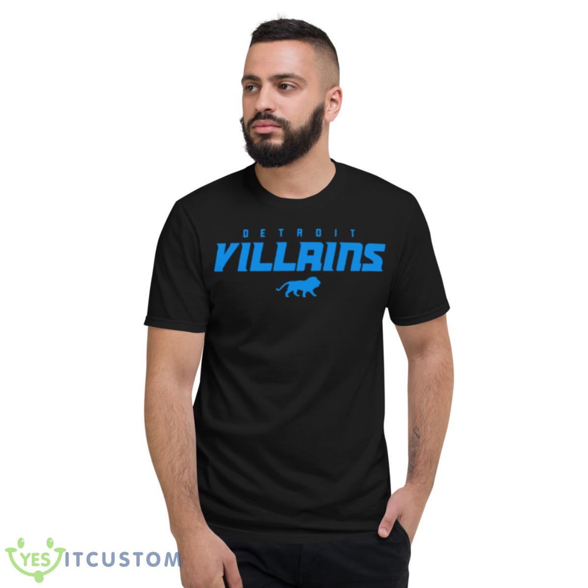 Detroit Villains Logo Shirt 2 Detroit Villains Logo Shirt - Short Sleeve T-Shirt
