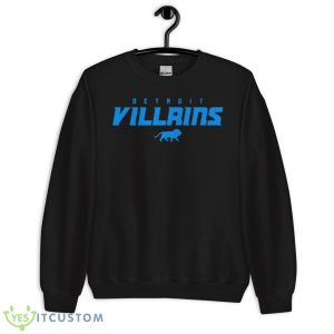 Detroit Villains Logo Shirt 8 Detroit Villains Logo Shirt - Unisex Crewneck Sweatshirt