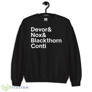 Devor And Nox And Blackthorn Conti Shirt - Unisex Crewneck Sweatshirt