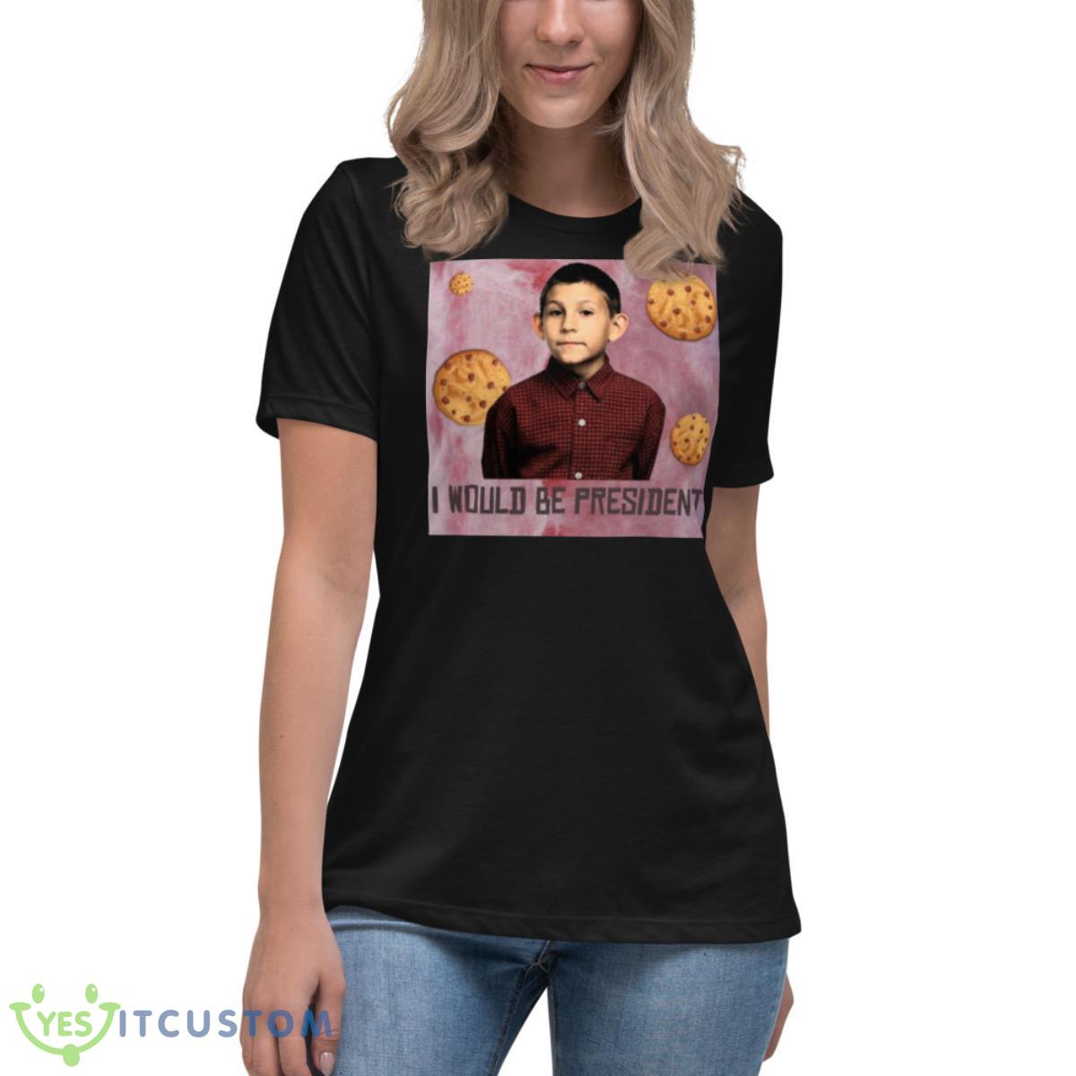 Dewey Would Be A President Malcolm In The Middle Shirt 6 Dewey Would Be A President Malcolm In The Middle Shirt - Women's Relaxed Short Sleeve Jersey Tee