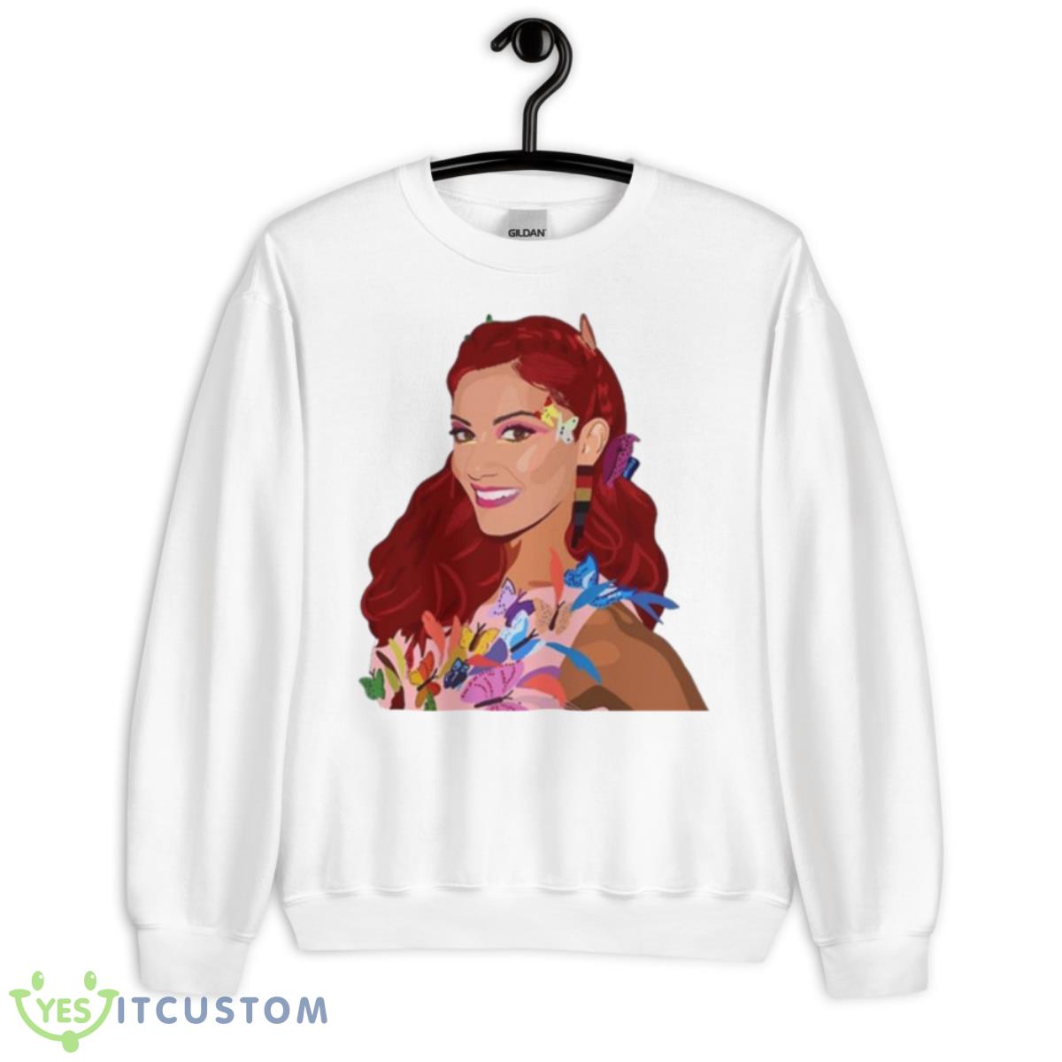 Dianne Buswell Illustration Shirt 11 Dianne Buswell Illustration Shirt - Unisex Heavy Blend Crewneck Sweatshirt