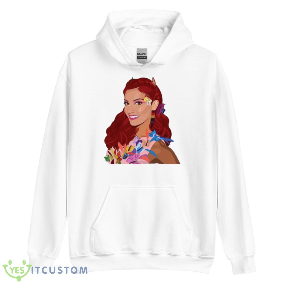 Dianne Buswell Illustration Shirt 3 Dianne Buswell Illustration Shirt - Unisex Heavy Blend Hooded Sweatshirt