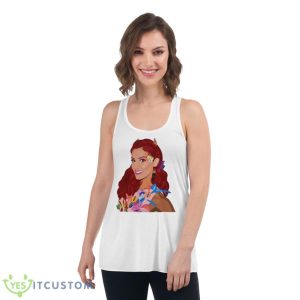 Dianne Buswell Illustration Shirt 8 Dianne Buswell Illustration Shirt - Women's Flowy Racerback Tank