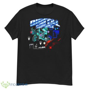 Digital Descent Geometry Dash Shirt - G500 Men’s Classic T-Shirt