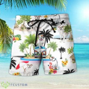 Dog American Bulldog Vacation Button Down Shirts Gifts For Summer Holiday 8 Dog American Bulldog Vacation Button Down Shirts Gifts For Summer Holiday Product Photo 2