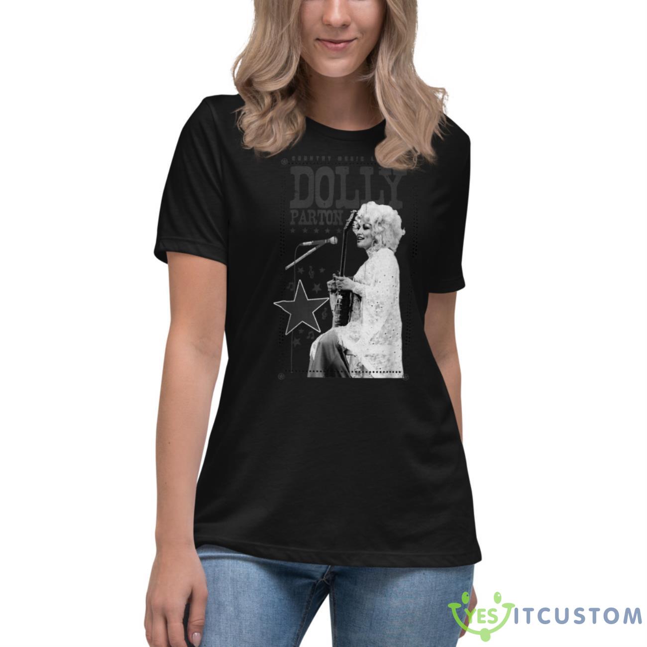 Dolly Parton Country Music Legend Shirt 6 Dolly Parton Country Music Legend Shirt - Women's Relaxed Short Sleeve Jersey Tee