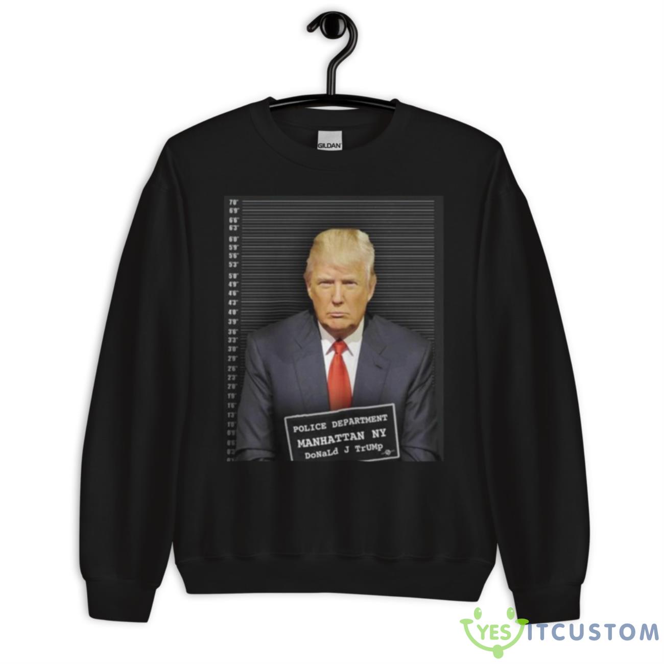 Donald Trump Mugshot 2023 Shirt 3 Donald Trump Mugshot 2023 Shirt - Unisex Crewneck Sweatshirt