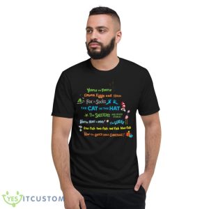 Dr. Seuss Book Title Shirt - Short Sleeve T-Shirt