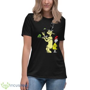 Dr. Seuss I Like Green Eggs And Ham Shirt 11 Dr. Seuss I Like Green Eggs And Ham Shirt - Women's Relaxed Short Sleeve Jersey Tee