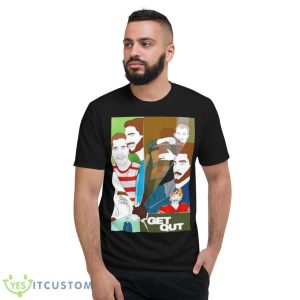 Drawing Jimmy G Get Out Shirt - Short Sleeve T-Shirt