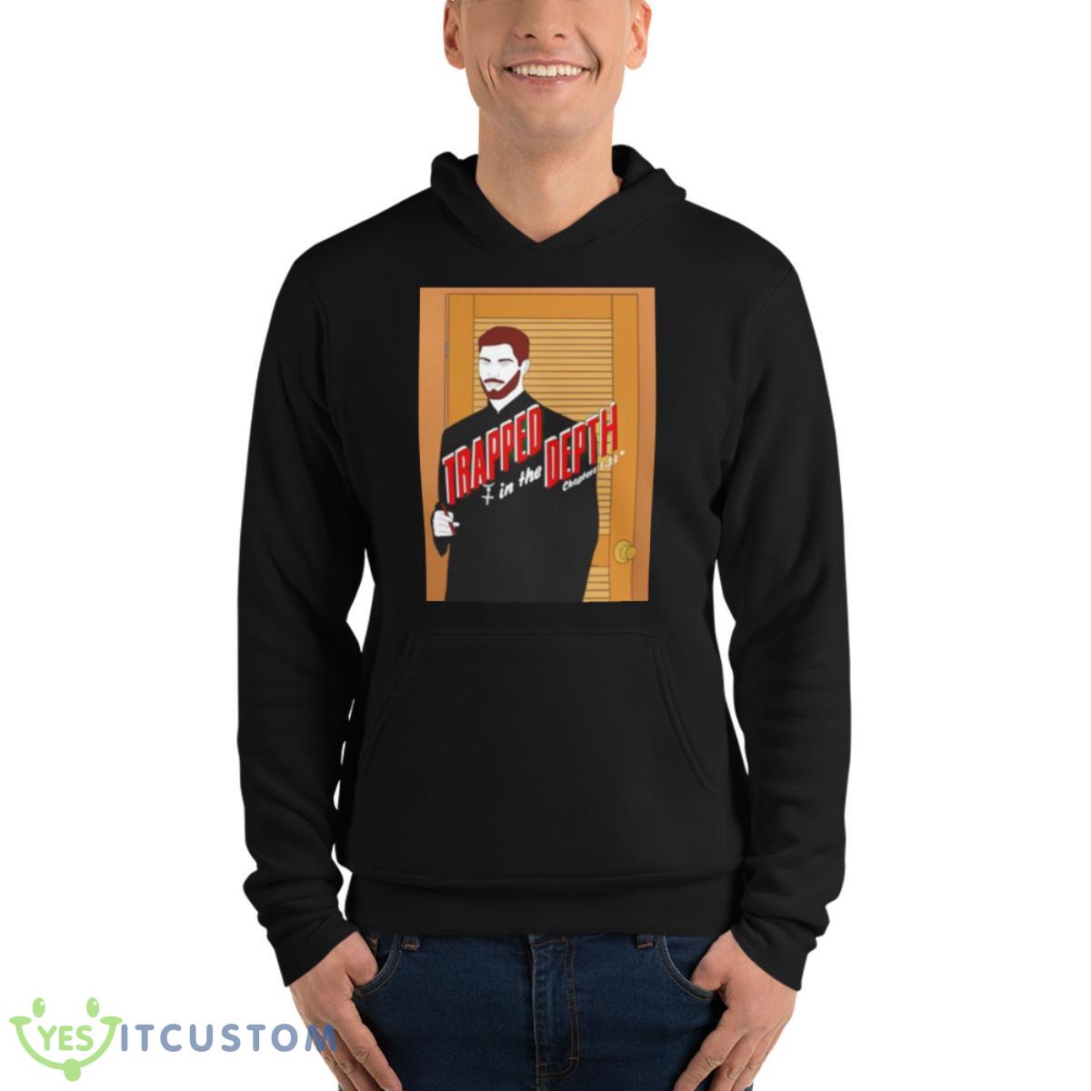 Drawing Jimmy G Trapped In The Depth Shirt 4 Drawing Jimmy G Trapped In The Depth Shirt - Unisex Fleece Pullover Hoodie
