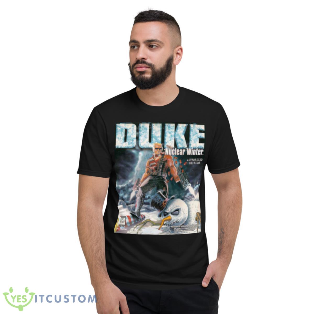 Duke Nukem Nuclear Winter Cover Shirt 13 Duke Nukem Nuclear Winter Cover Shirt - Short Sleeve T-Shirt