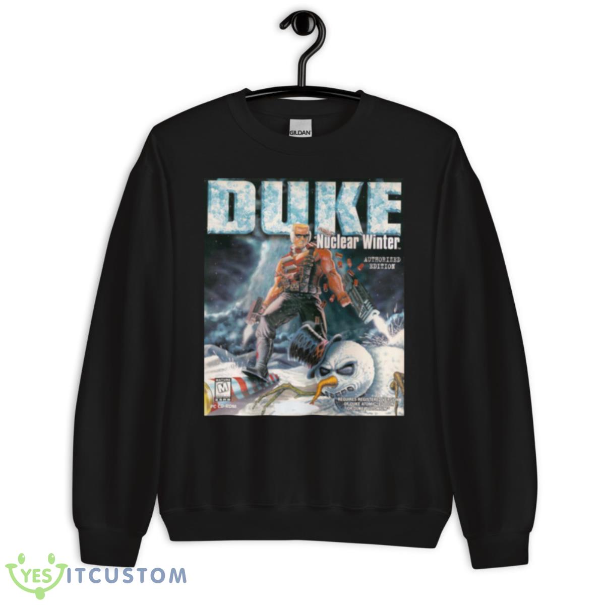 Duke Nukem Nuclear Winter Cover Shirt 3 Duke Nukem Nuclear Winter Cover Shirt - Unisex Crewneck Sweatshirt