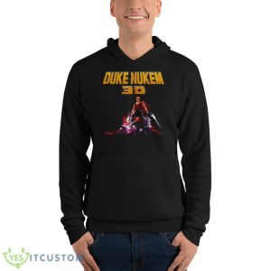 Duke Nuken 3d Wolfenstein 3d Shirt - Unisex Fleece Pullover Hoodie