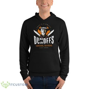 Dundee’s Survival Training That’s A Knife Shirt - Unisex Fleece Pullover Hoodie