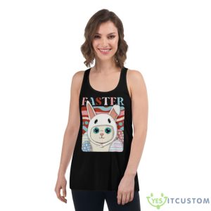 Easter Day Bunny Shirt - Women's Flowy Racerback Tank