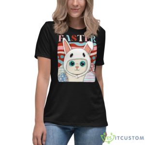Easter Day Bunny Shirt - Women's Relaxed Short Sleeve Jersey Tee